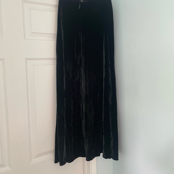 ✂️ Further Reduction‼️Vintage Authentic Calvin Klein velvet ankle length Skirt - Picture 9 of 9